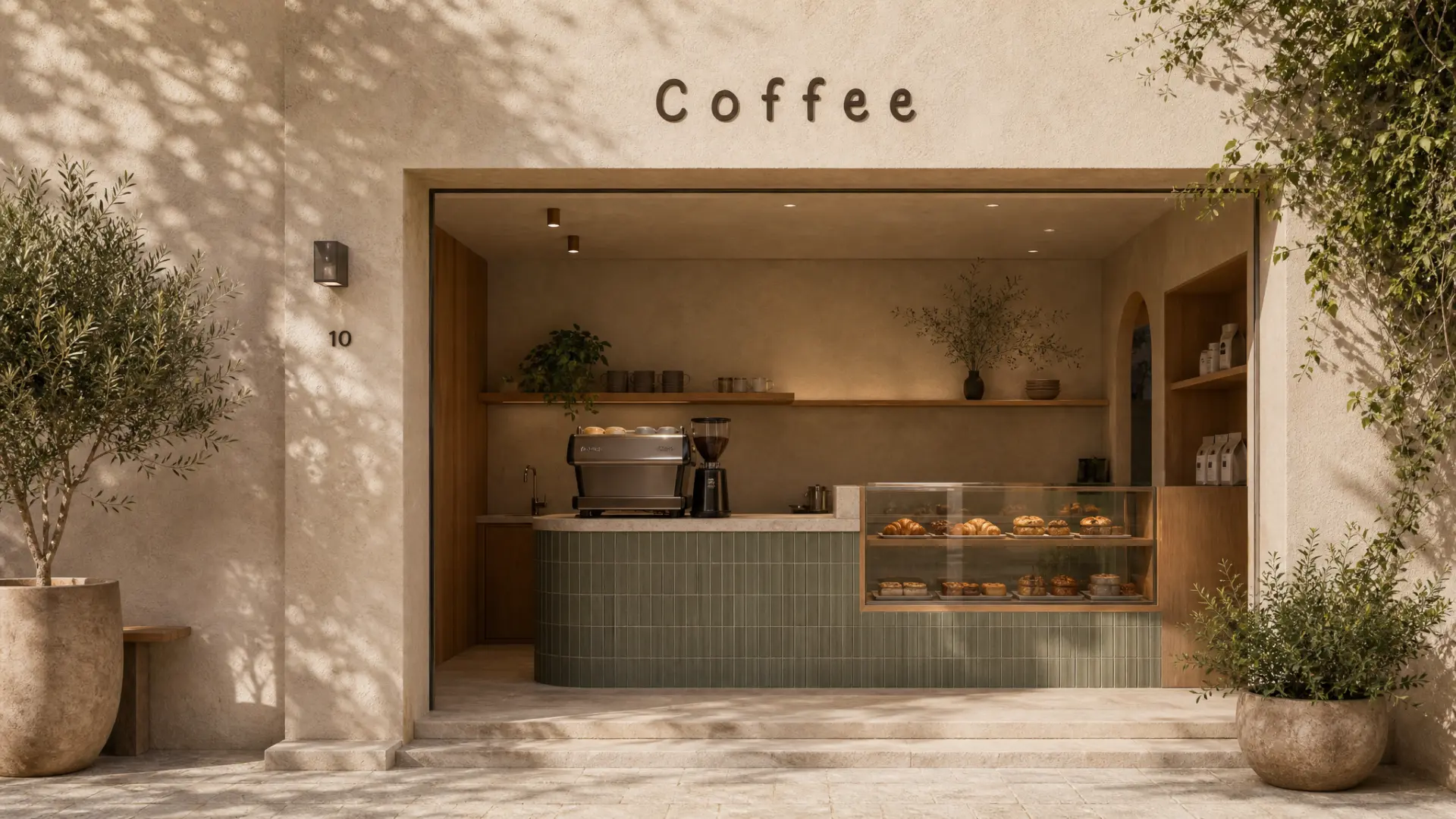 Website-Vorlage Café Editorial